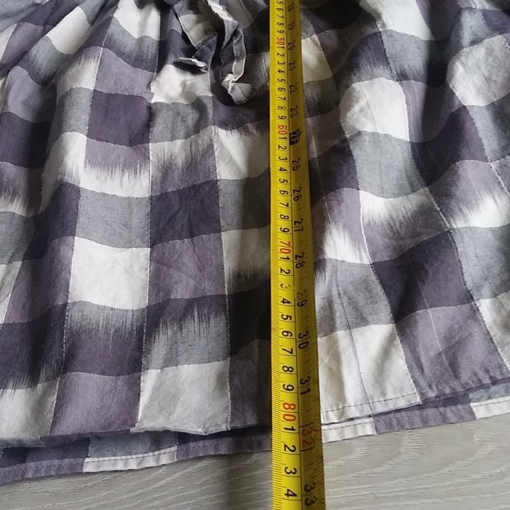 Steven Alan Authentic bleeding plaid‎ shirt dress - Picture 11 of 15